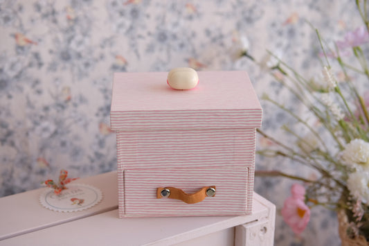 Joyero rosa con cajoncito